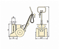 Enerpac pow'r riser dimensions